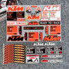 Suitable for KTM motorcycle reflective stickers body stickers