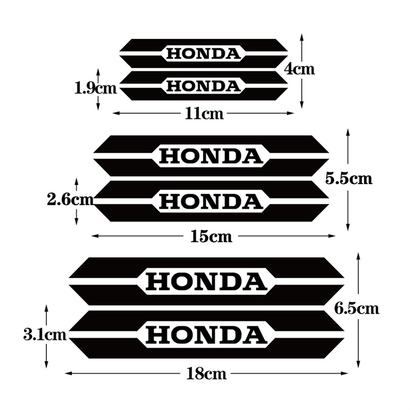 适用于本田摩托车CM300 RX NX125踏板CB190减震器反光贴前叉贴纸 - 图3