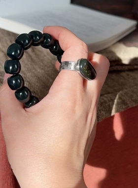 和田玉析木河磨玉手串手链12老型珠细腻精品原生态精致性价比高