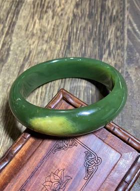 直播间绿色口径手镯