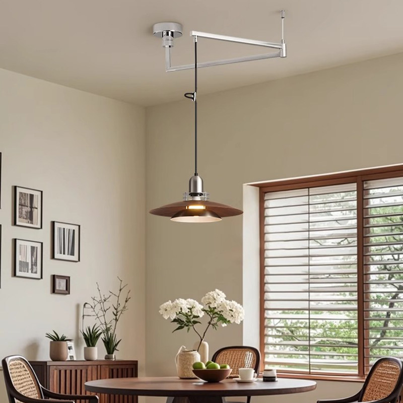 中古风飞碟吊灯铁艺餐厅灯餐桌吧台灯卧室床头现代简约,淘宝优惠券,粉丝福利购,淘宝优惠卷