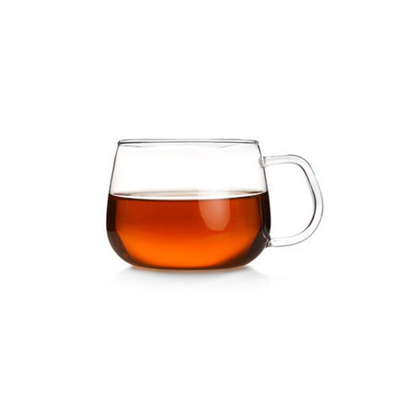 耐热玻璃茶具咖啡杯花茶杯玻璃水杯饮料杯透明带把j家用杯玻璃杯