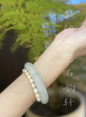 新中式天然天山翠新中式手镯