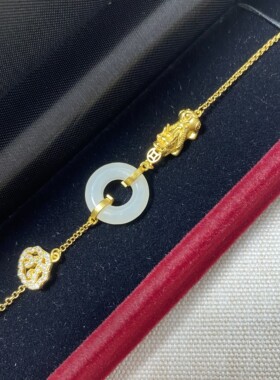 天然招财进宝貔貅手链