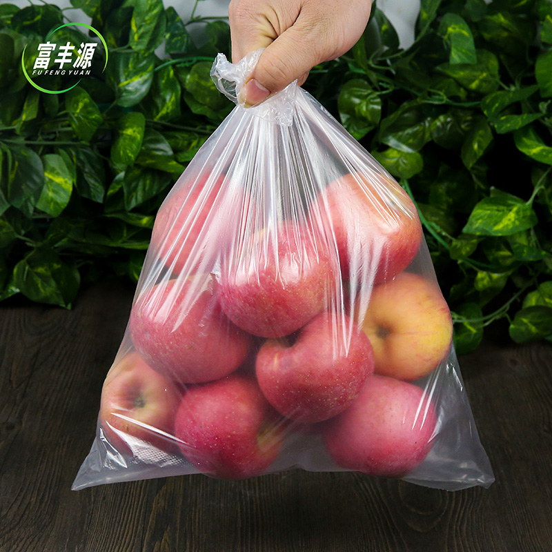 连卷袋食品袋塑料袋超市散称区购物保鲜袋加厚点断式手撕连卷袋 - 图1