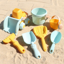 Childrens beach Toys Baby Seaside sand Dig Dirt Tools Dramatic Water Small Sand Leak Suit Combined Shovel Bucket