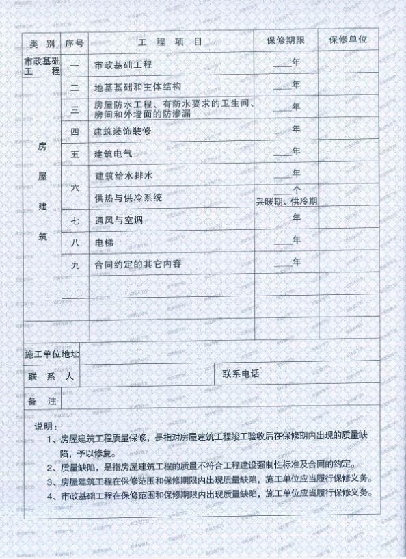 【现货速发】四川省房屋建筑和市政基础设施工程质量保修书(红)  房屋建筑 市政基础设施 质量保修书 - 图1