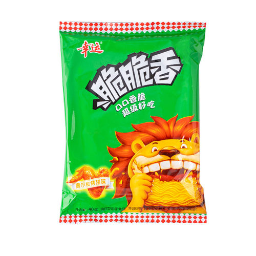 48包】幸运方便面脆脆香干脆面40g袋装整箱香脆干吃面即食方便面 - 图3