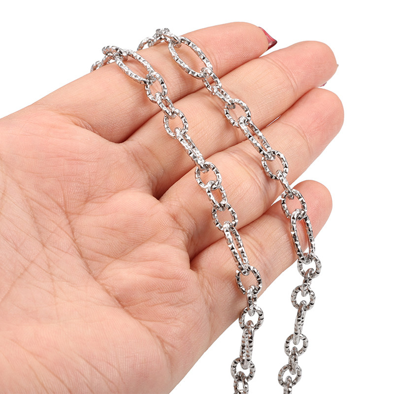 钛钢3:1十字链饰品链条diy项链手链切面链爆闪服饰链配饰手工材料,淘宝优惠券,粉丝福利购,淘宝优惠卷