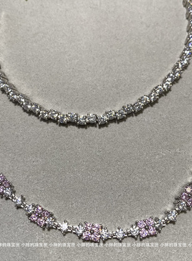 甜美敲闪满钻手链百搭经典