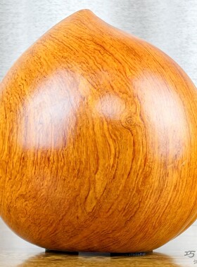 花梨木桃子摆件实木工艺品