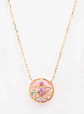 美战士限定925纯银项链变身器危机月光日系轻奢定制项链