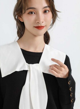春夏秋冬兔耳朵领休闲女