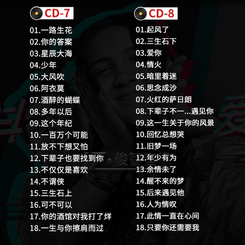 车载cd碟片无损高音质2024年新款流行歌曲新歌汽车高品质音乐光盘