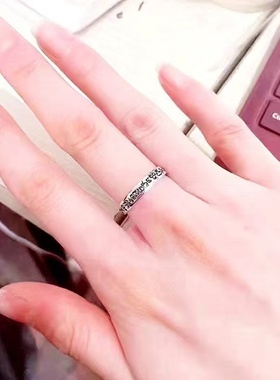 泰国佛牌正品指环阿赞佑五条经文幸运法开口可调节戒指男女同款