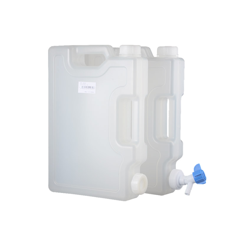塑料方形桶3L户外车载手提龙头瓶PP纯净水桶扁方放水桶进口ASONE - 图3