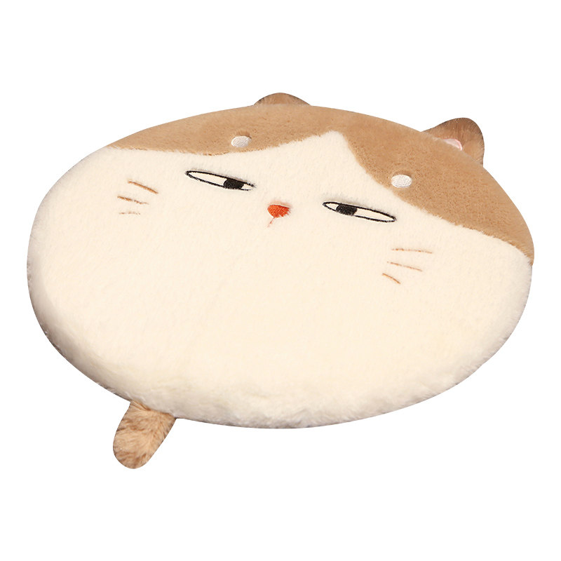 毛绒坐垫屁垫记忆棉办公室久坐椅子学生宿舍圆形加厚凳子冬季椅垫,淘宝优惠券,粉丝福利购,淘宝优惠卷