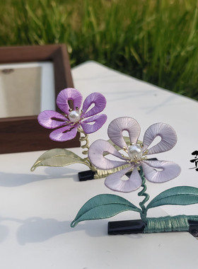 予婳儿童可爱摇摇夹缠花非遗