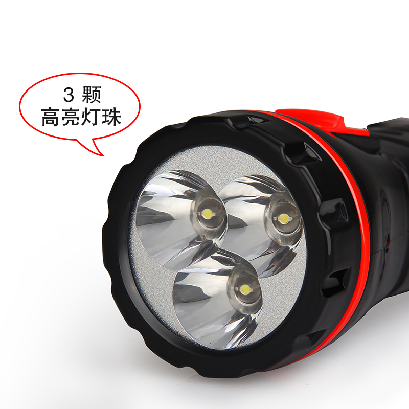 雅格LED可充电式家用户外强光超亮照明儿童学生迷你便携小手电筒 - 图1