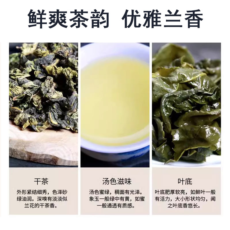 正宗安溪铁观音茶叶当季新茶礼盒装小包装感德兰花香清香型铁观音-图1