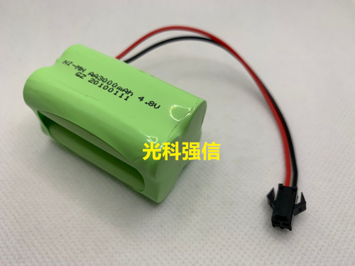 手电钻电池4.8v4节5号AA3000mAh 1.2v瑞士百得绿林手电钻电池4.8v-图1