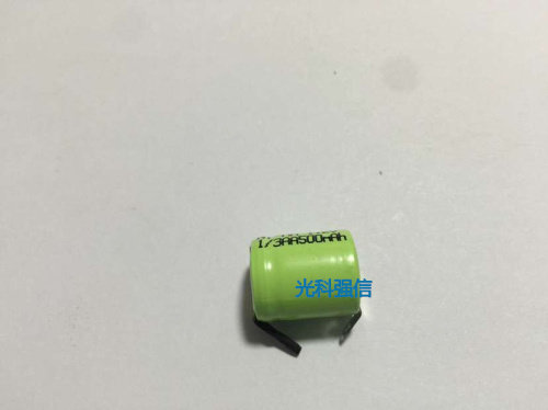 全新正品1.2V500MAH镍氢NI-MH充电池1/3AA带焊片电动剃须刀理发器 - 图0