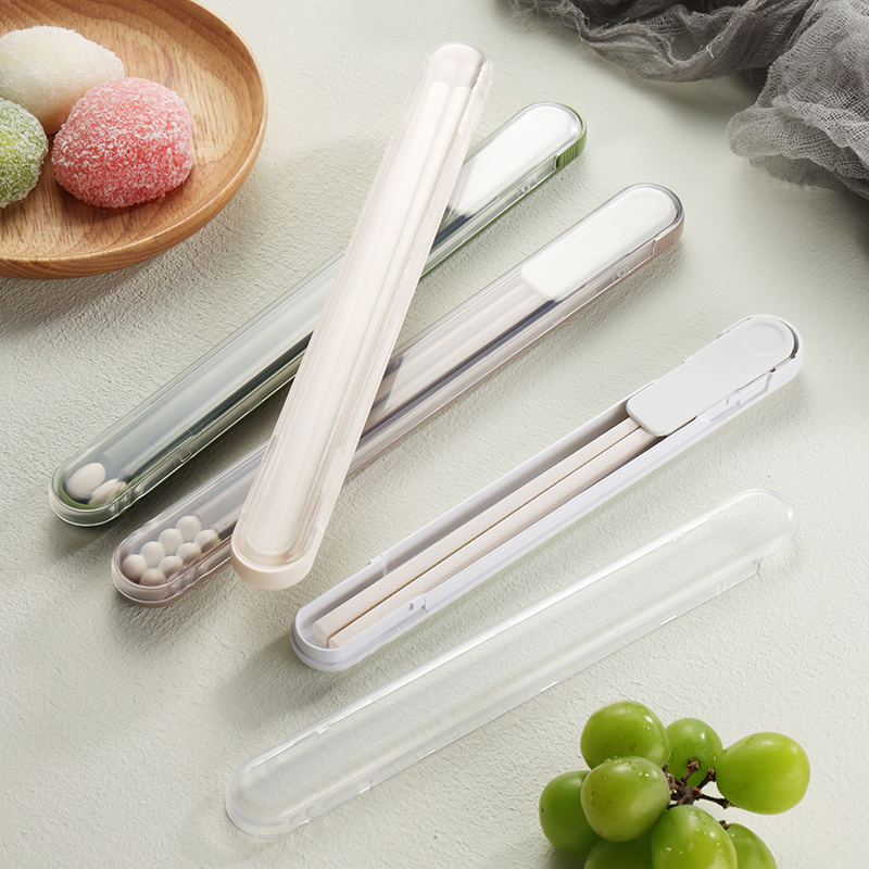 筷子盒静音ABS食品级便携筷子收纳盒户外旅行耐摔透明单双装筷盒,淘宝优惠券,粉丝福利购,淘宝优惠卷
