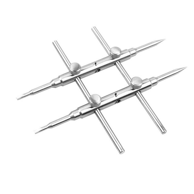 SLR camera lens tool repair tic-tac-toe wrench