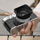 Aluminum alloy lens hood for home photography