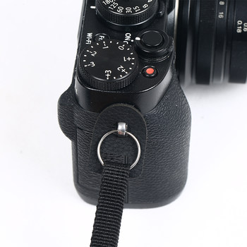 Camera Strap Buckle ແປງ Ring Leather Case Triangular Ring Ring Ring Strap Hole Protection Anti-Slip Leather Ring Accessories