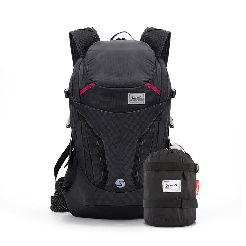 SANXDI背包便携可折叠收纳旅行户外双肩包大容量运动男女防水软包-图3