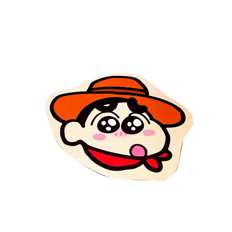 小w家~蜡笔小新鼠标垫卡通可爱造型办公游戏橡胶加厚防滑电脑周边,淘宝优惠券,粉丝福利购,淘宝优惠卷