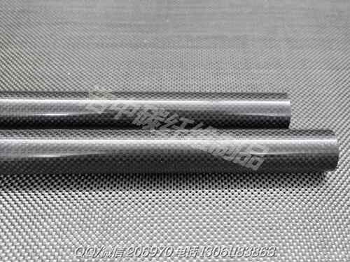 3K碳纤维管5-14mm穿越机FPV飞塔柱航模DIY细管薄壁轻量多规格定制 - 图1