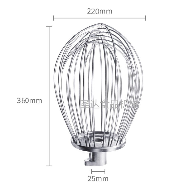 星丰B30G商用食品搅拌机打蛋机配件不锈钢打蛋球打蛋器网新品直销 - 图2