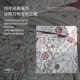 Four-piece set of sable cotton sable prints