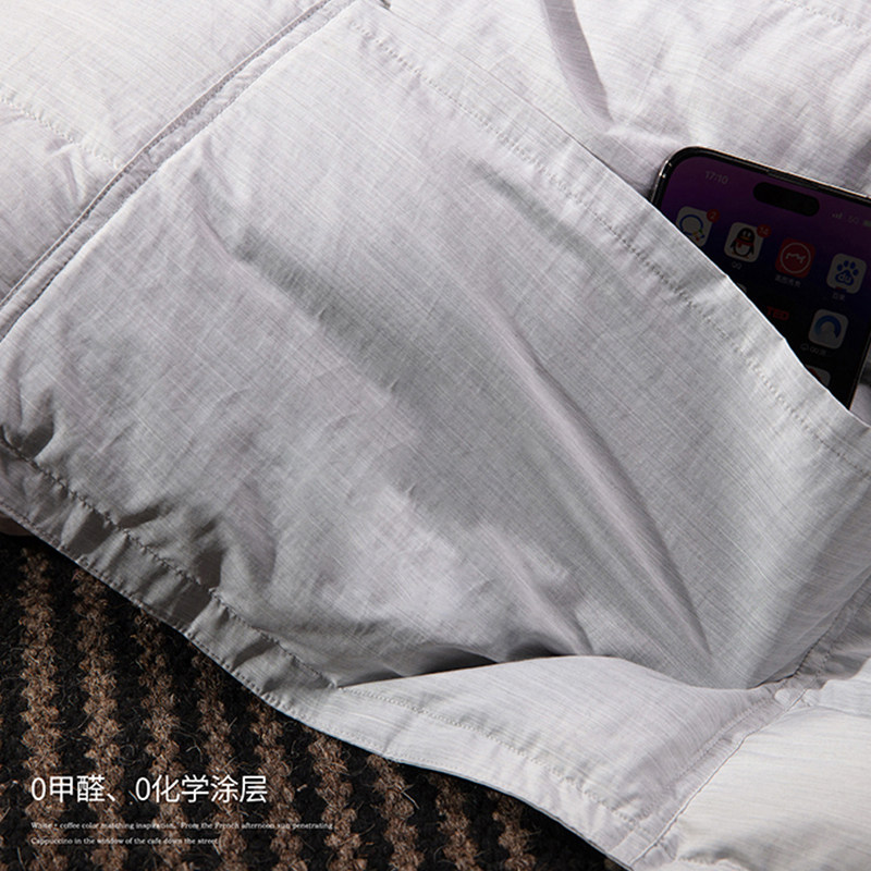 MINE/寐羽绒枕95法国雁鸭绒可折叠便携U型枕魔术毯靠枕盖毯二合一,淘宝优惠券,粉丝福利购,淘宝优惠卷