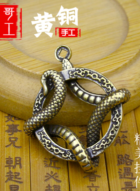 侯哥手工复古黄铜