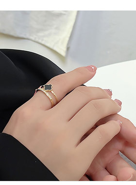 男女铜镀真金时尚网络爆款戒指