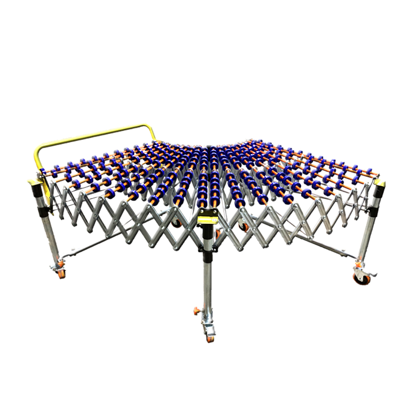 输送机卸货神器可伸缩无动力下货滑梯升降福来轮流水线滚轮输送带