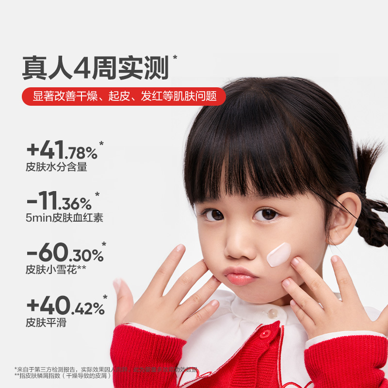 红色小象儿童面霜新生婴儿宝宝护肤秋冬补水特滋润保湿多效防干皴