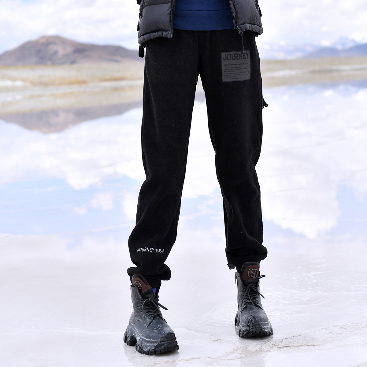 北京森林户外2025春秋新品保暖厚摇粒绒登山旅行抓绒裤加绒卫裤女,淘宝优惠券,粉丝福利购,淘宝优惠卷