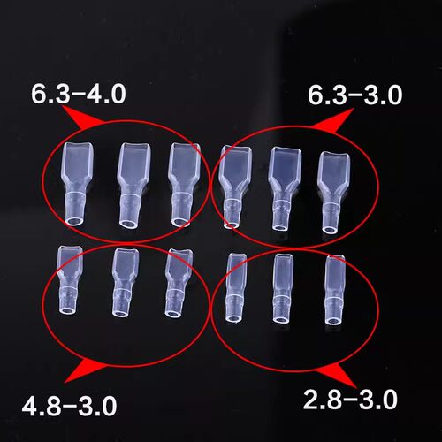 2.8/4.8/6.3插簧护套DR250阻燃护套国标环保接插件端子帽ROHS2.0 - 图1