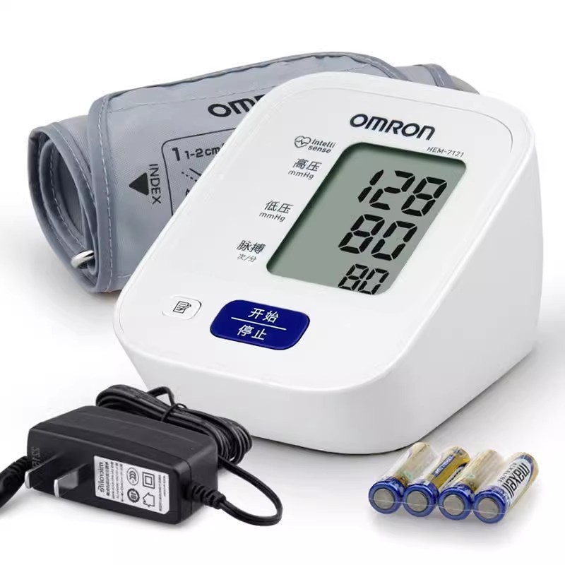欧姆龙血压测量仪家用7121电子血压计机上臂式高精准量血压测量计 - 图3