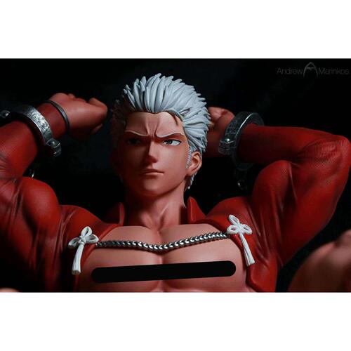 BDSM 处刑椅红A 红A老师 GK手办雕像 fate系列 男C模型 - 图1