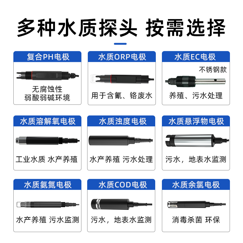 浮标式水质监测系统水产养殖污水cod溶解氧ph余氯ec传感器检测仪 - 图2