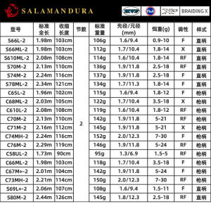 DAIWA达亿瓦 22新款SALAMANDURA MX火蜥蜴路亚竿翘嘴鲈鱼杆远投竿