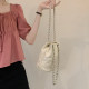 Fashionable diamond chain armpit crossbody bag