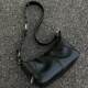 Black sweet and cool motorcycle bag 2024 new niche bag fashion high-end armpit bag single shoulder crossbody bag trendy