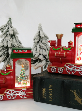 圣诞节火车造型装饰摆件圣诞礼物