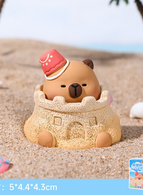 卡通可爱卡皮巴拉桌面装饰小摆件